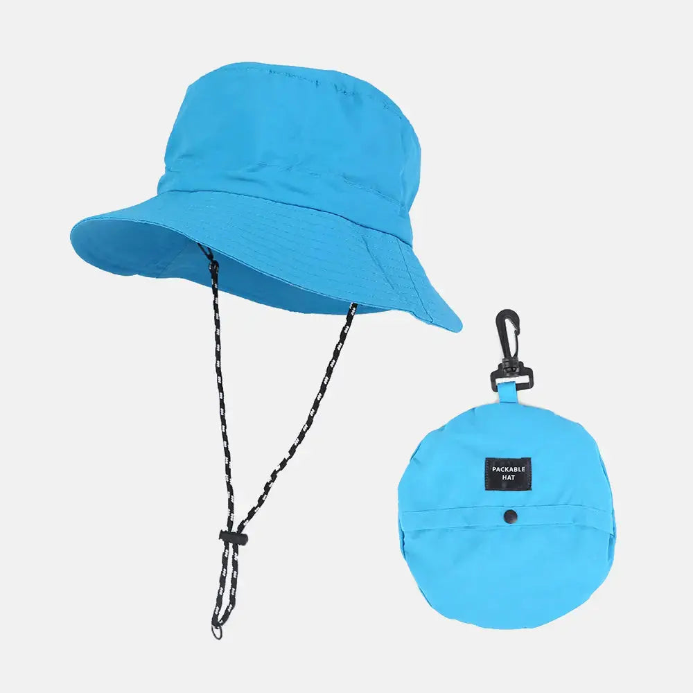 Blank Packable Water Repellent Bucket Hat - 128 foremosthat