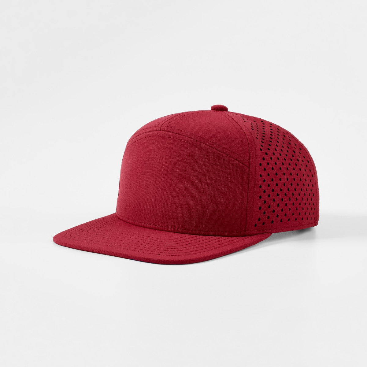 Blank Recycled 7 Panel Perforated Snapback Cap Wholesale - 6472