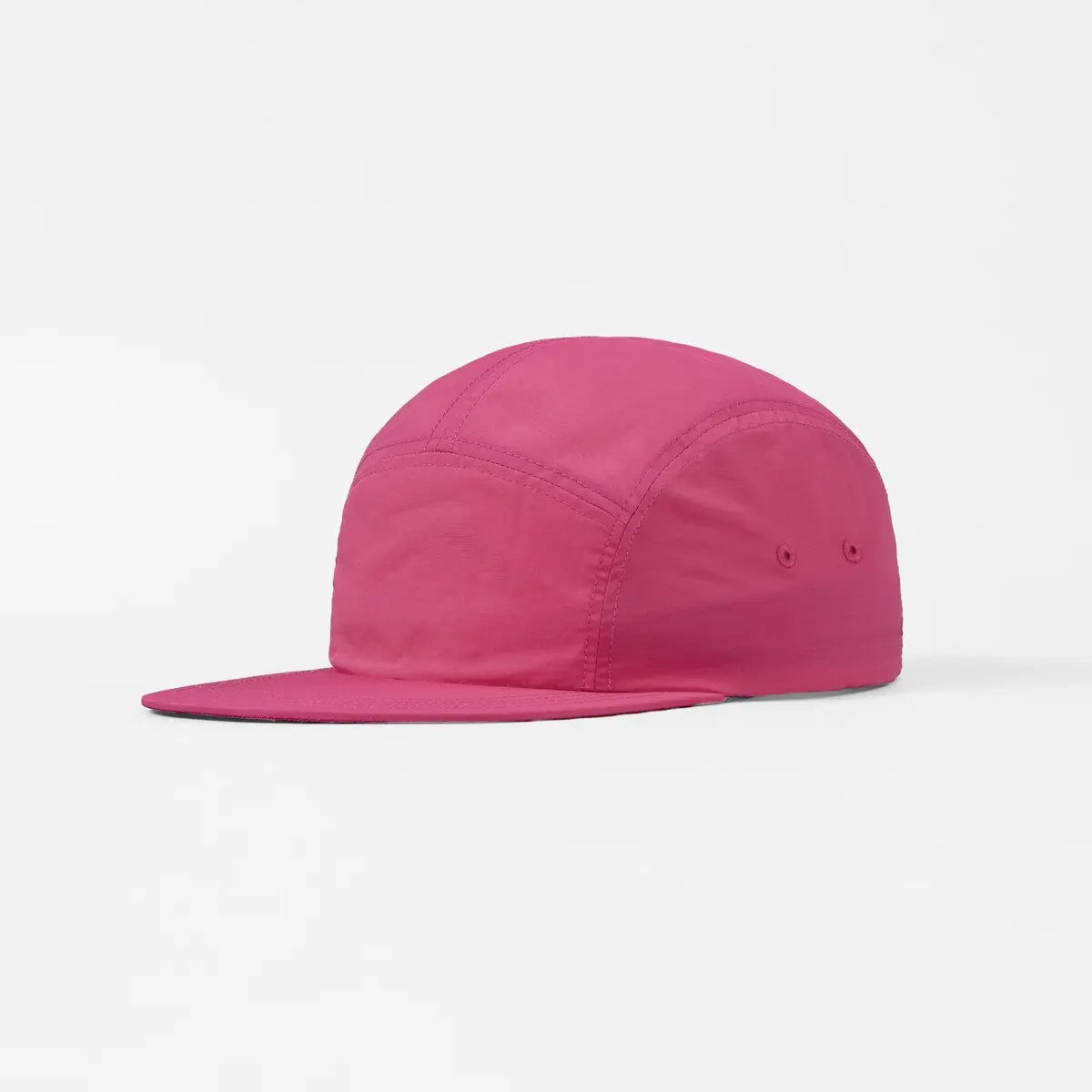 Blank 5 Panel Nylon Camper Hat - 6016  Rose Red Foremost Hat