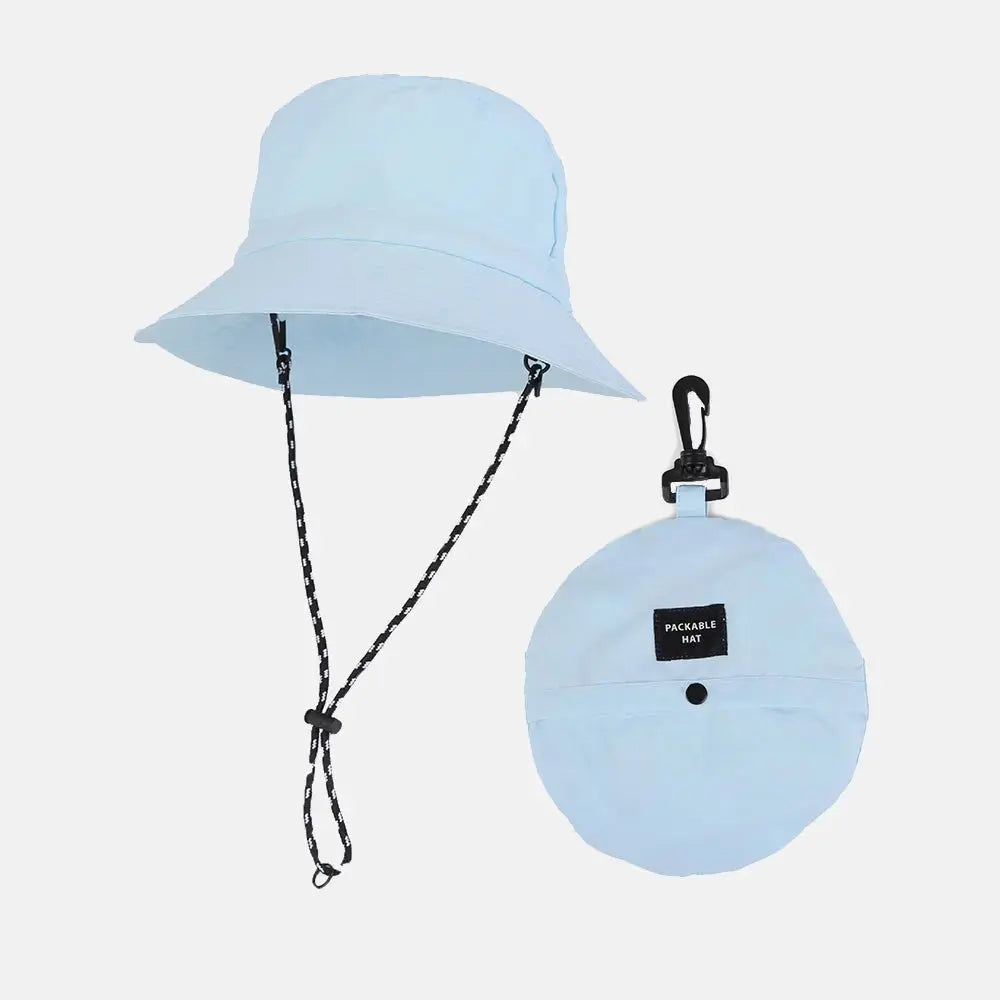 Blank Packable Water Repellent Bucket Hat - 128 | Wholesale Blank Hats