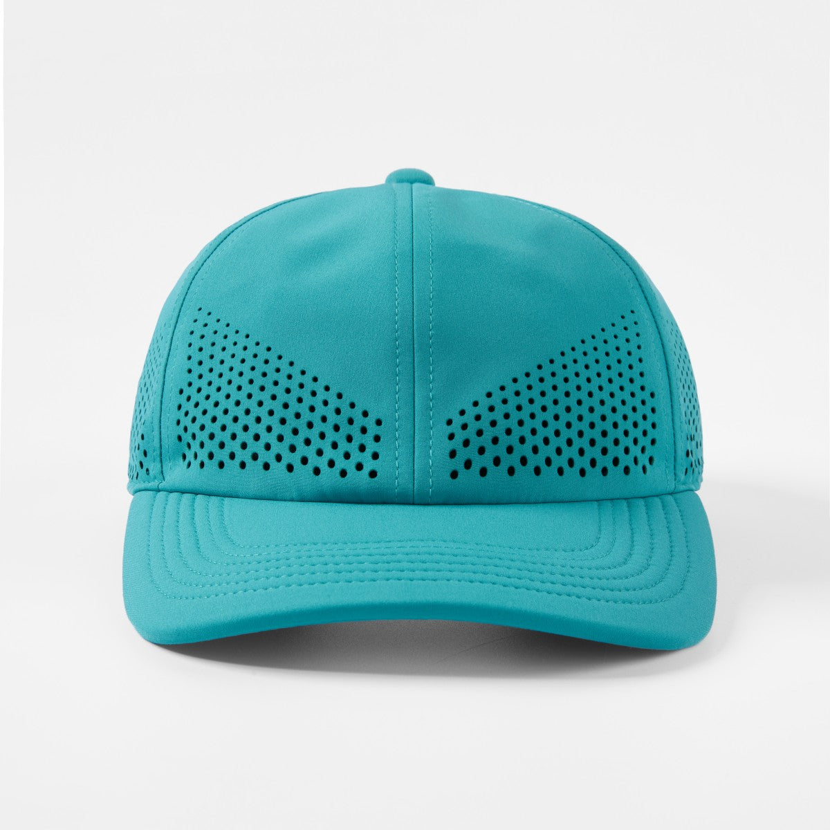 Blank Recycled 6 Panel Performance Perforated Dad Hat Wholesale - 6445