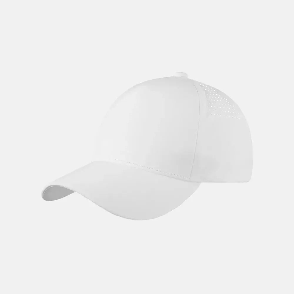Blank Seamless Perforated Snapback Hats - 5312 foremosthat