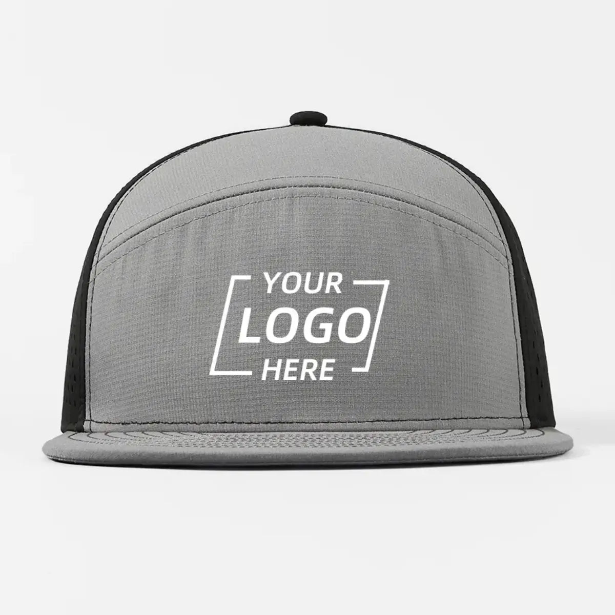 Blank 6 Panel Water Repellent Perforated Snapback Hat Wholesale - 6023 foremosthat