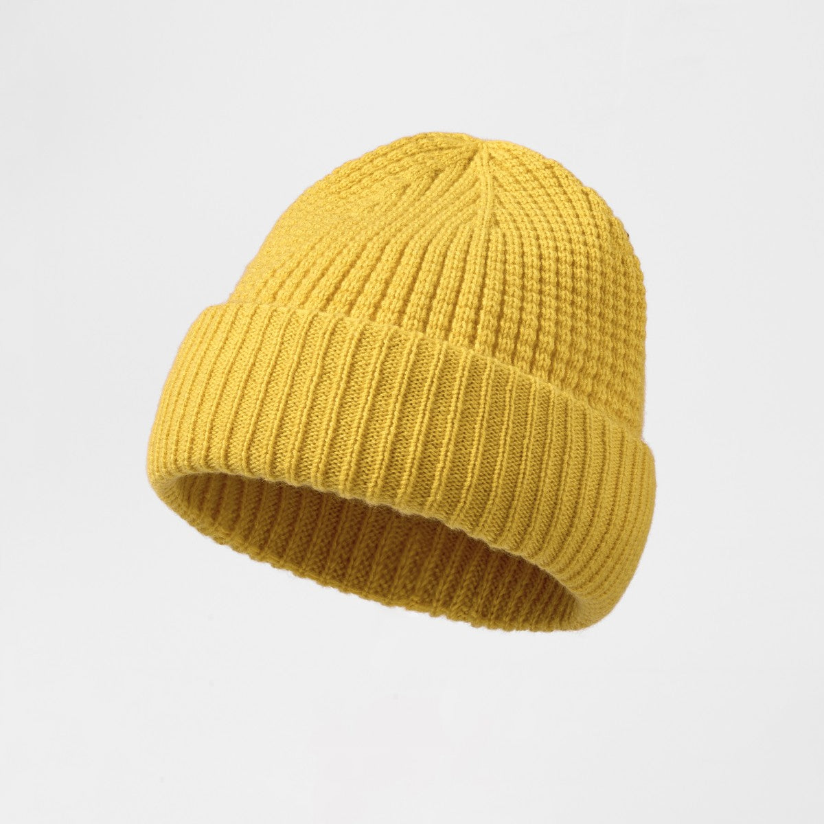 Blank Wool Waffle Knit Beanie Wholesale - 1263