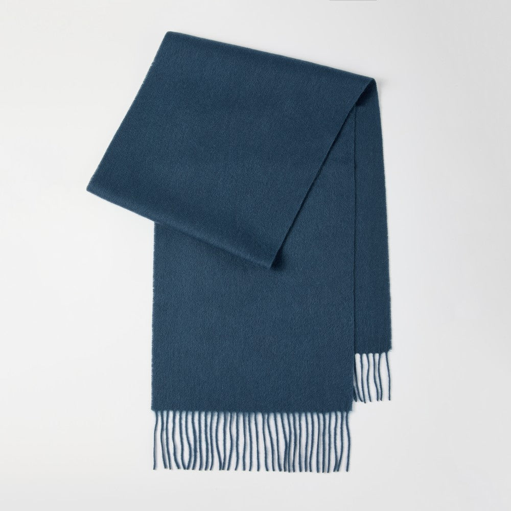 Blank 100% Sheep Wool Solid Colour Scarf Wholesale