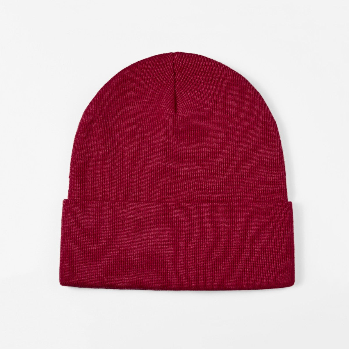 Blank Cuffed Wool Blend Beanie Wholesale - 1149