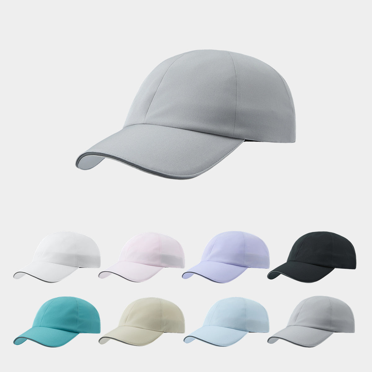 Blank Recycled Running Cap with Ponytail Opening Wholesale - 6017