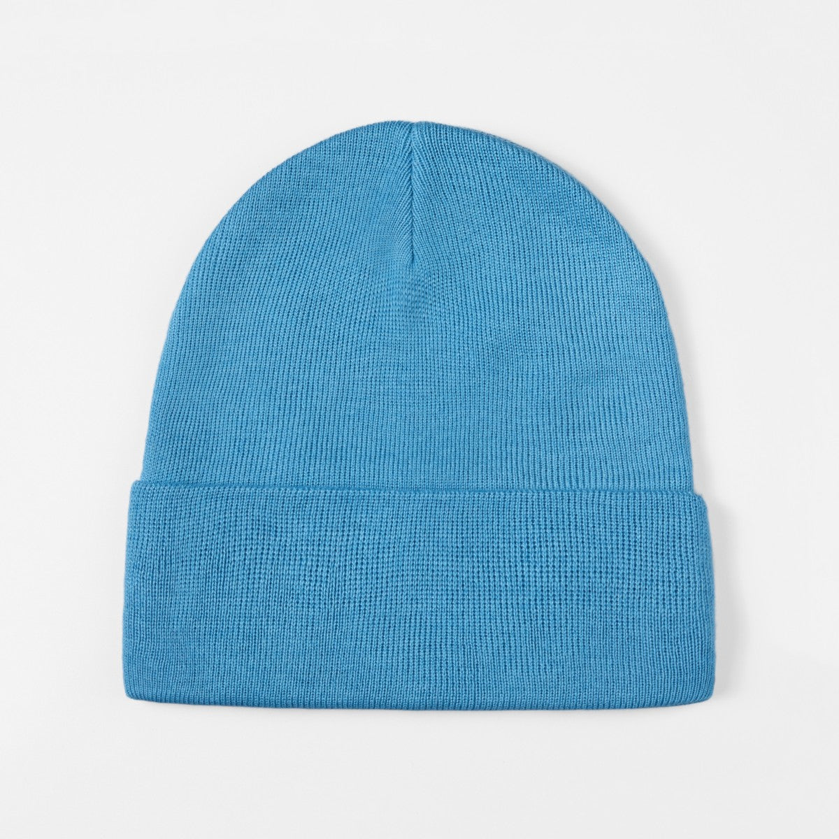 Blank Cuffed Wool Blend Beanie Wholesale - 1149
