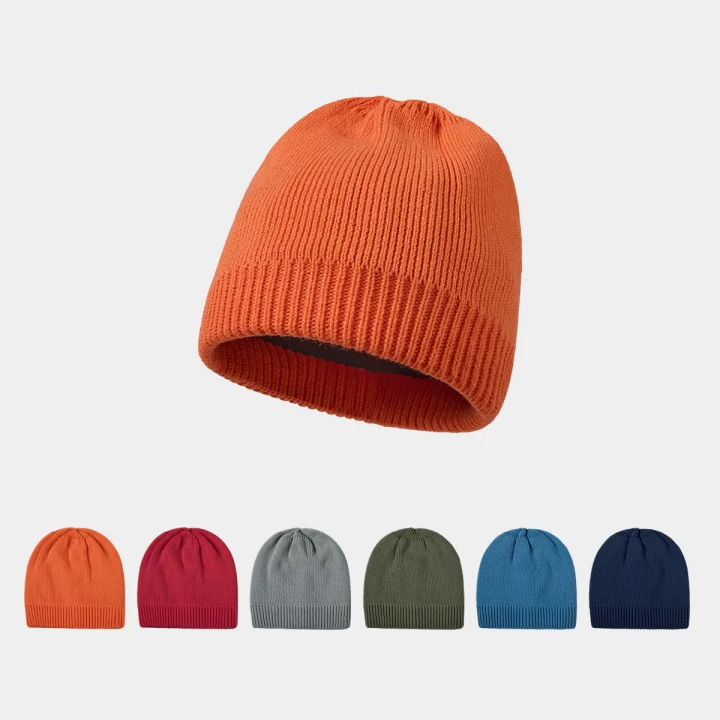 Blank Satin Lined Water Repellent Beanie Wholesale - 1329