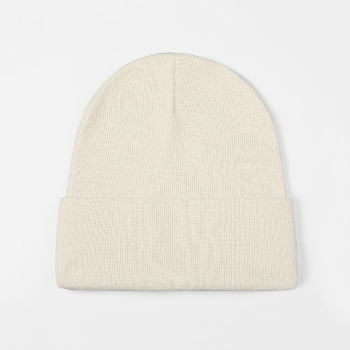 Blank Cuffed Wool Blend Beanie Wholesale - 1149