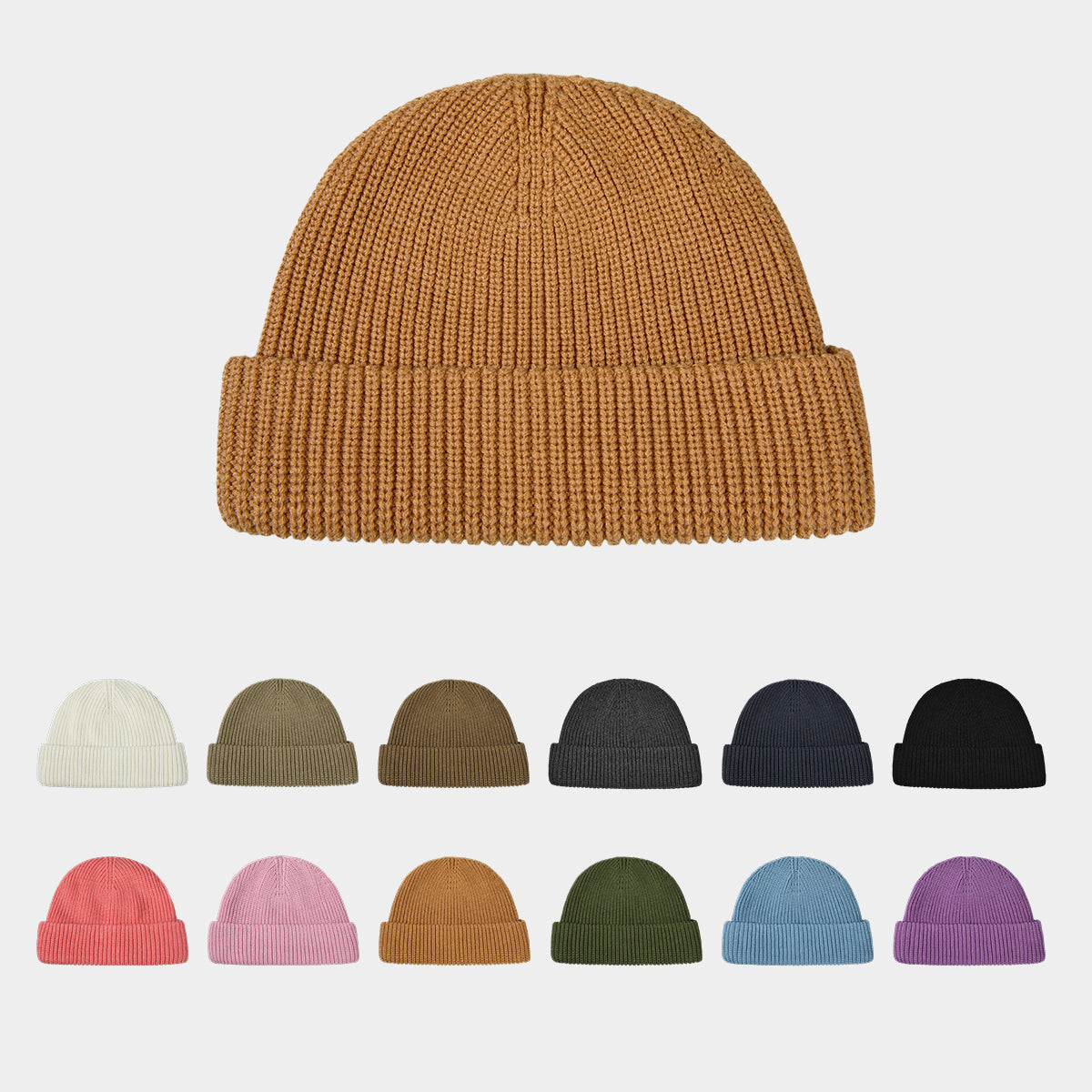 Blank Antibacterial Fisherman Beanie Wholesale - 1833