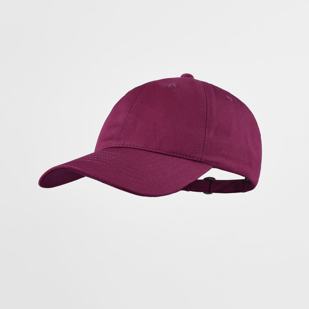 Blank 6 Panel Classic Cotton Dad Hat - 6120  Wine Foremost Hat