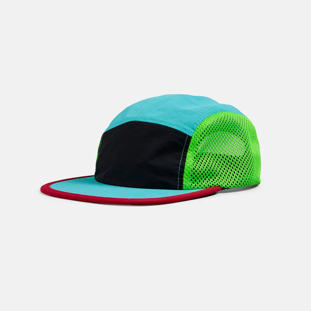 Blank 5 Panel Water Repellent Mesh Camper Hat - 5209 foremosthat
