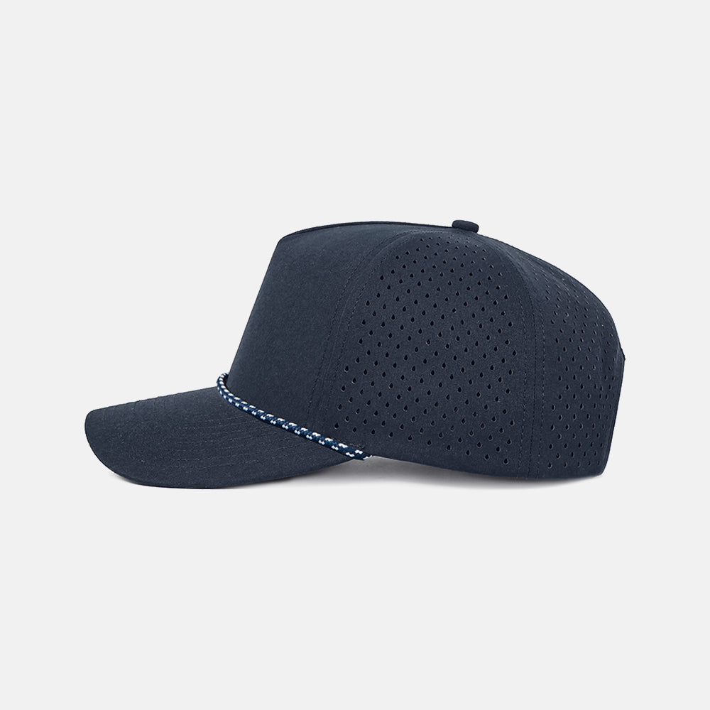 Blank Recycled Water Repellent Snapback Golf Rope Hat - 6526P   Foremost Hat
