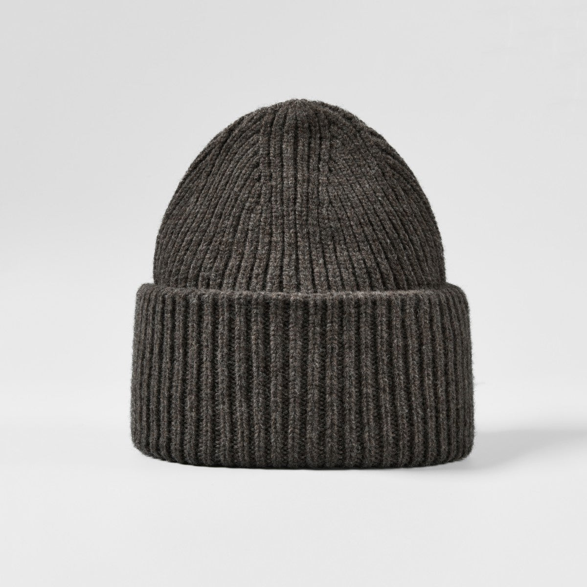 Blank High-Cuffed 100% Merino Wool Beanie Wholesale - 1338