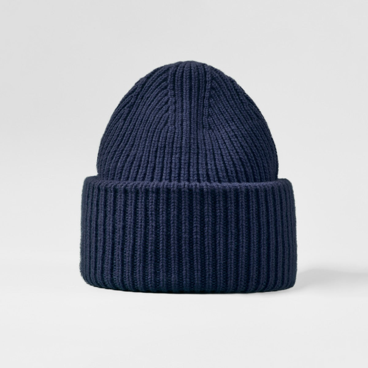Blank High-Cuffed 100% Merino Wool Beanie Wholesale - 1338