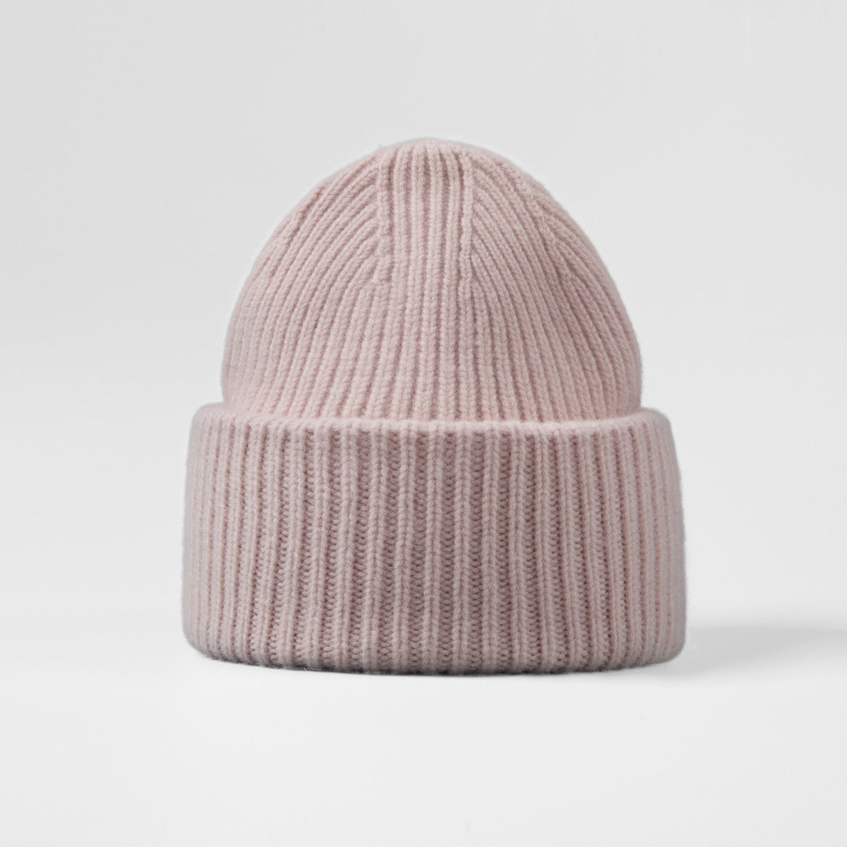 Blank High-Cuffed 100% Merino Wool Beanie Wholesale - 1338