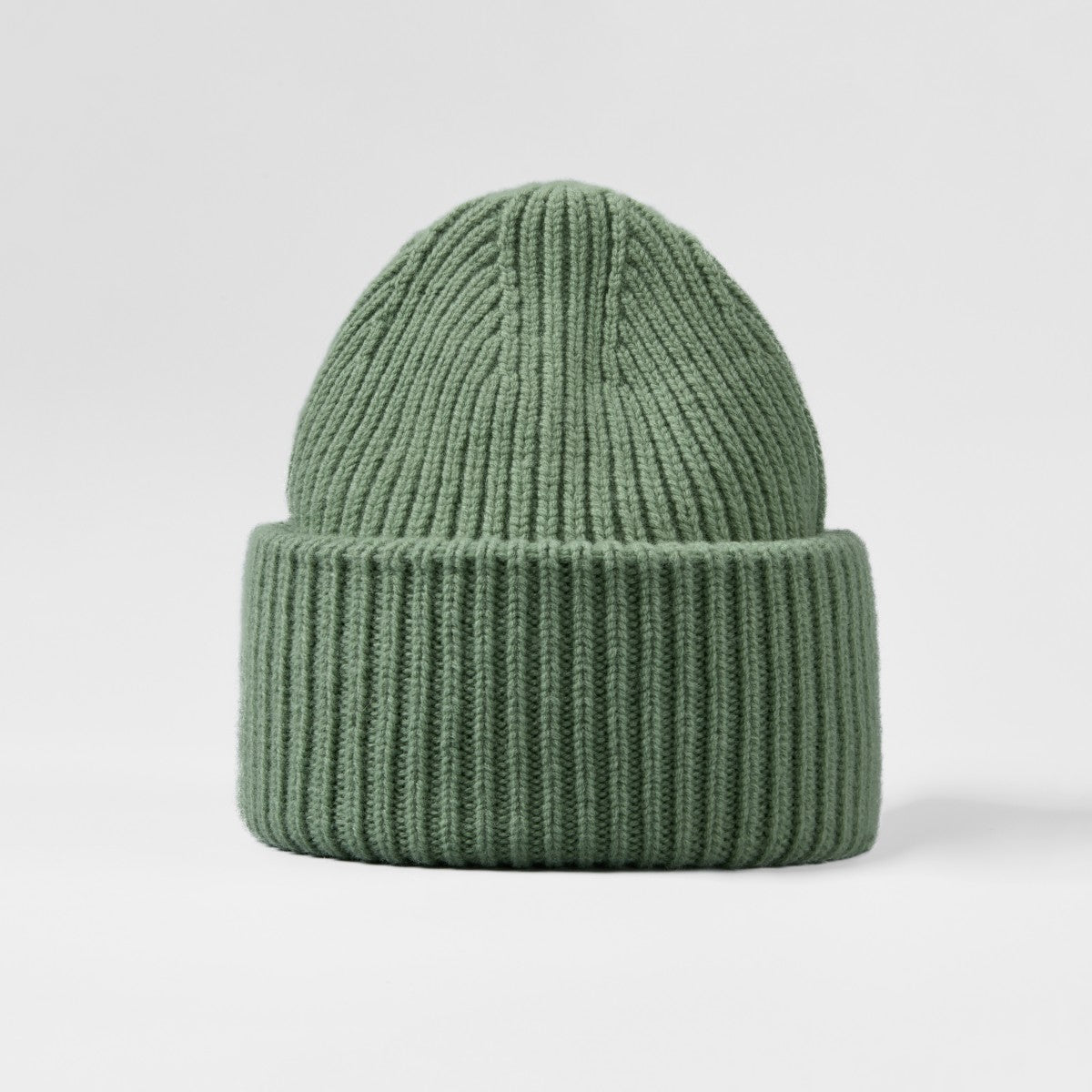 Blank High-Cuffed 100% Merino Wool Beanie Wholesale - 1338