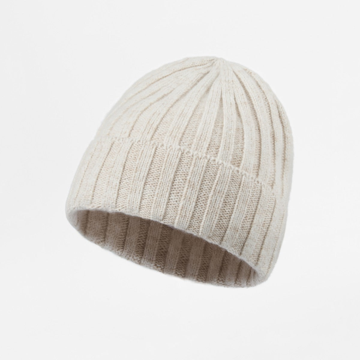 Blank Merino Wool and Cashmere Blend Beanies Wholesale - 1313