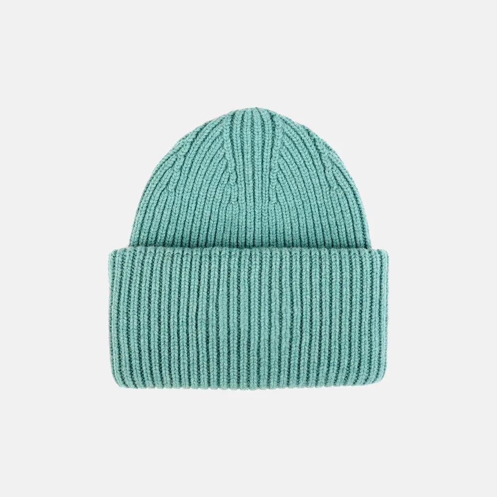 Blank High-Cuffed 100% Merino Wool Beanie - 1338 foremosthat