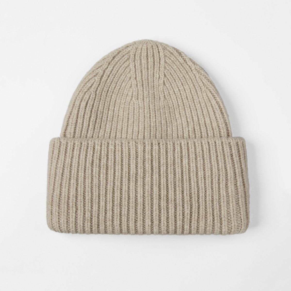 Blank High-Cuffed 100% Merino Wool Beanie Wholesale - 1338