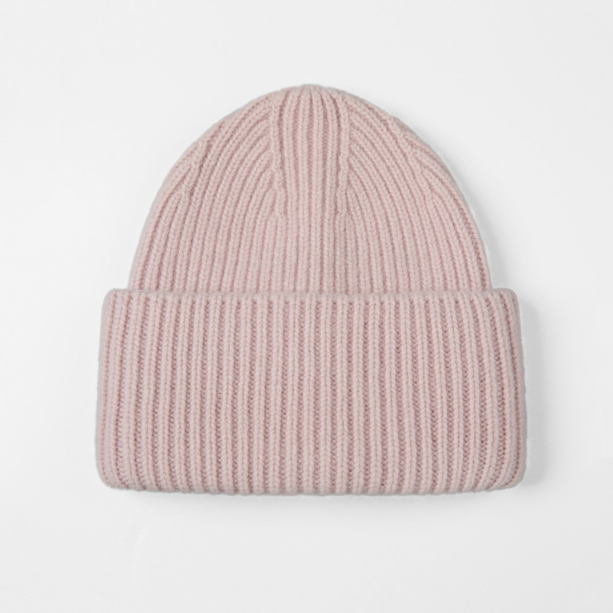 Blank High-Cuffed 100% Merino Wool Beanie Wholesale - 1338