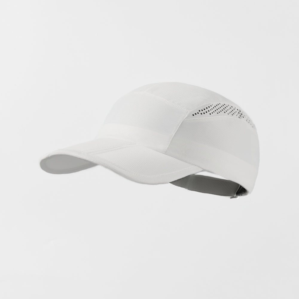 Blank Foldable Quick Dry Light Weight Running Cap - 5067  White foremosthat