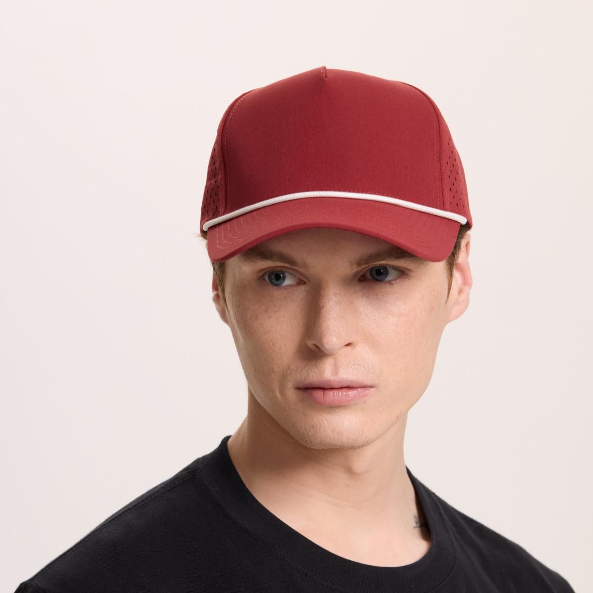 Blank Recycled Water Repellent Snapback Golf Rope Hat Wholesale - 6526P