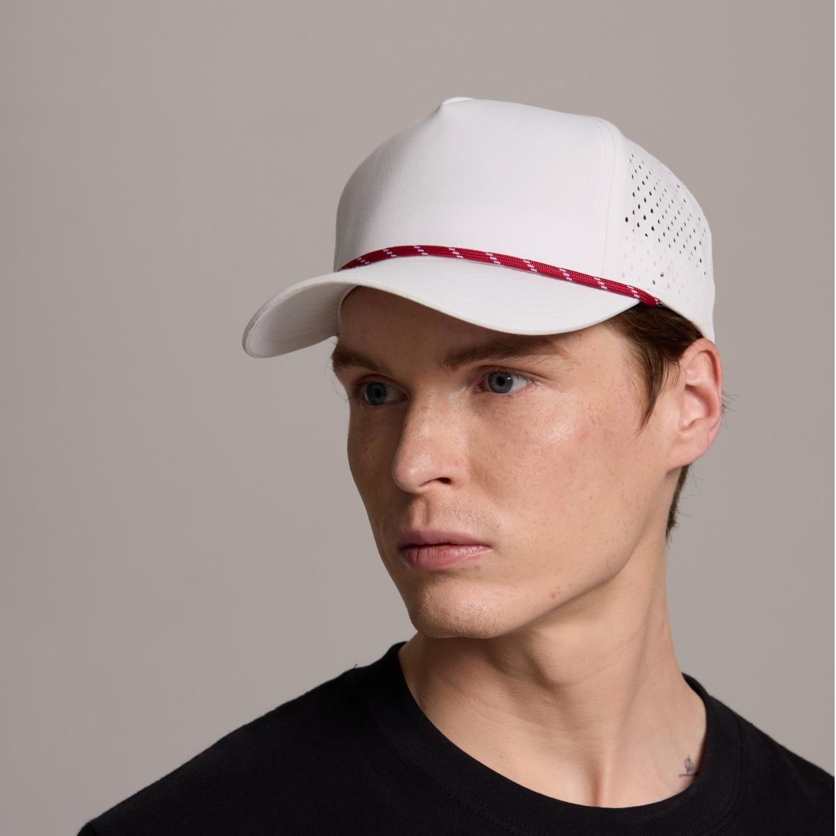 Blank Recycled Water Repellent Snapback Golf Rope Hat Wholesale - 6526P