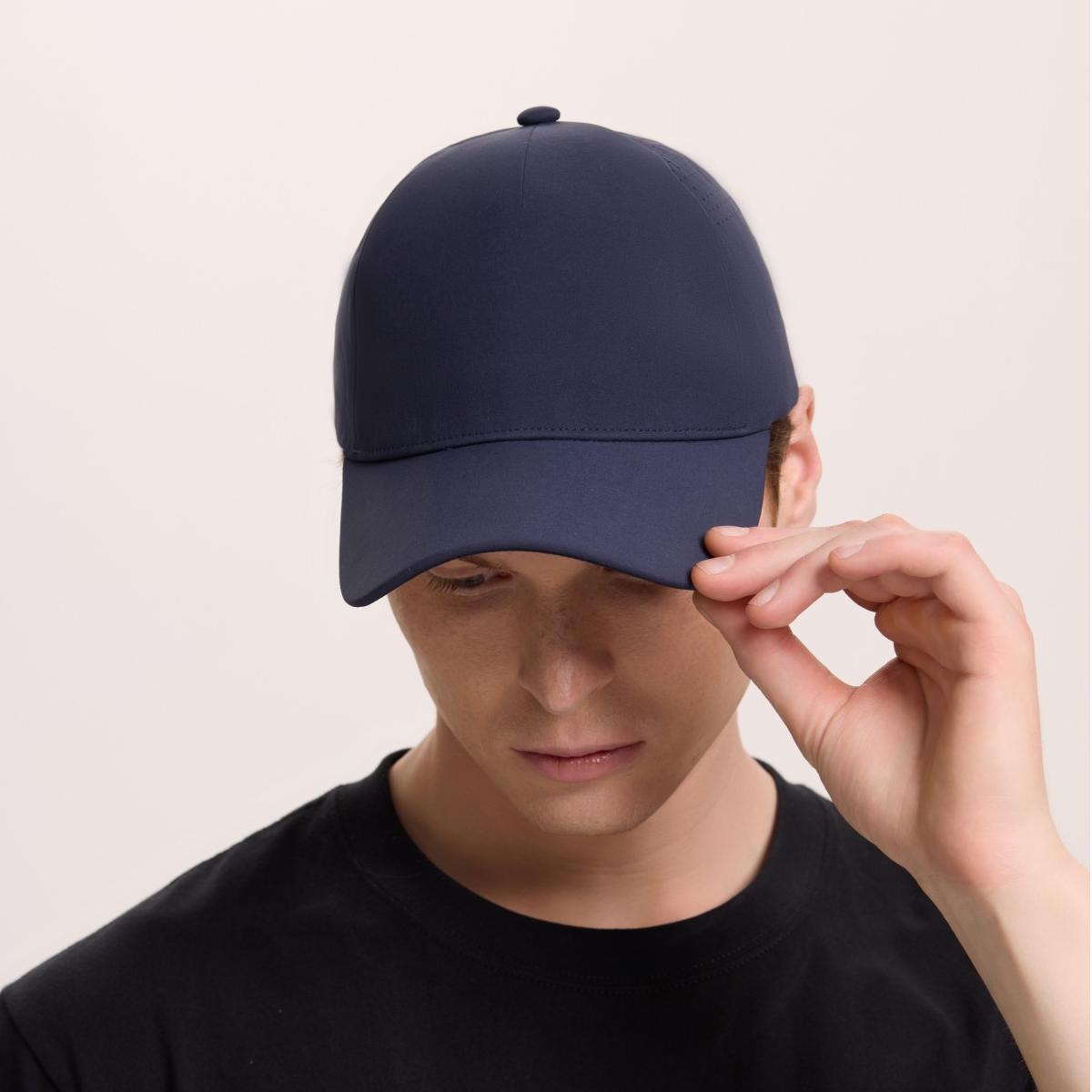 Blank Seamless Perforated Snapback Hats Wholesale - 5312