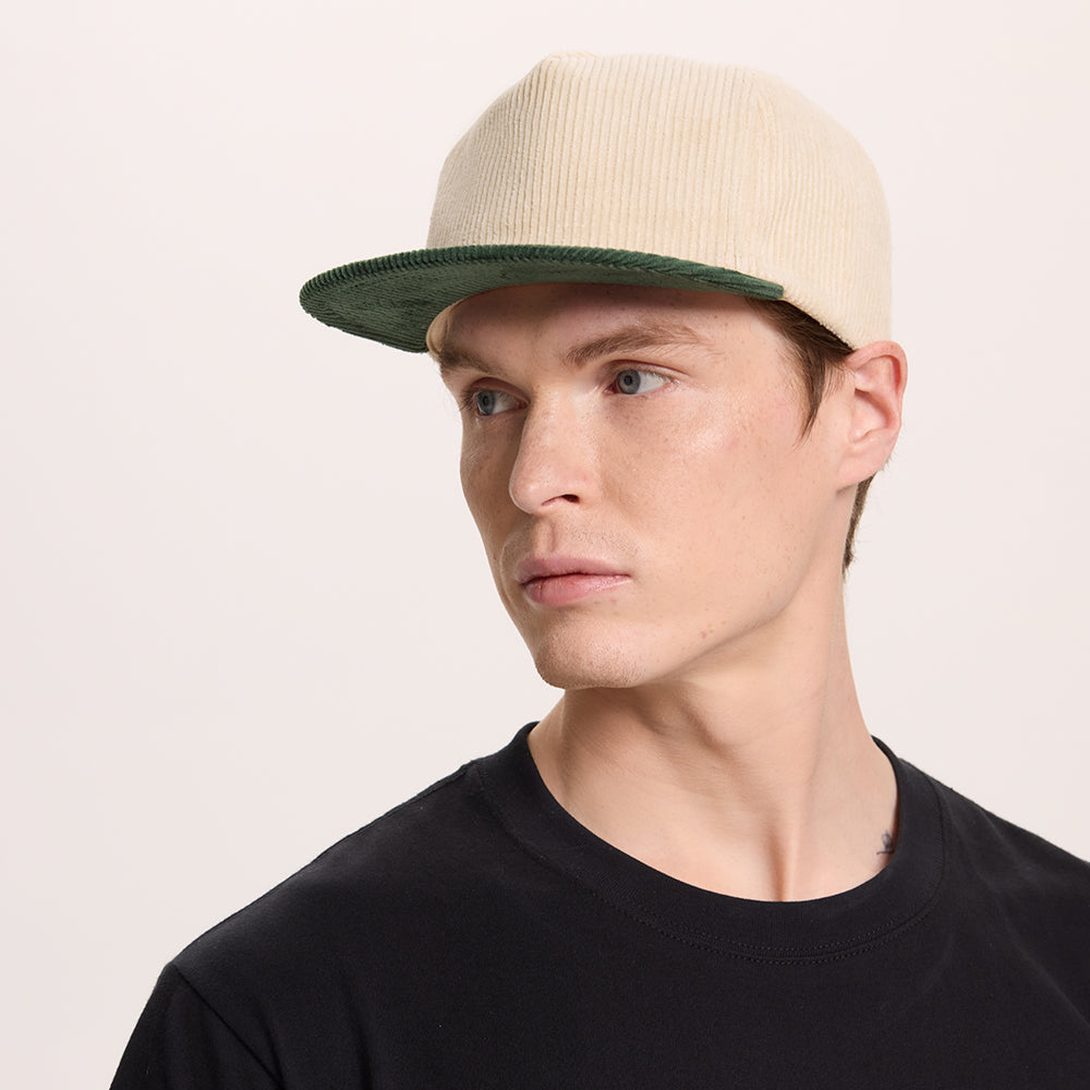 Blank 5 Panel Corduroy Snapback Hats - 5123   foremosthat