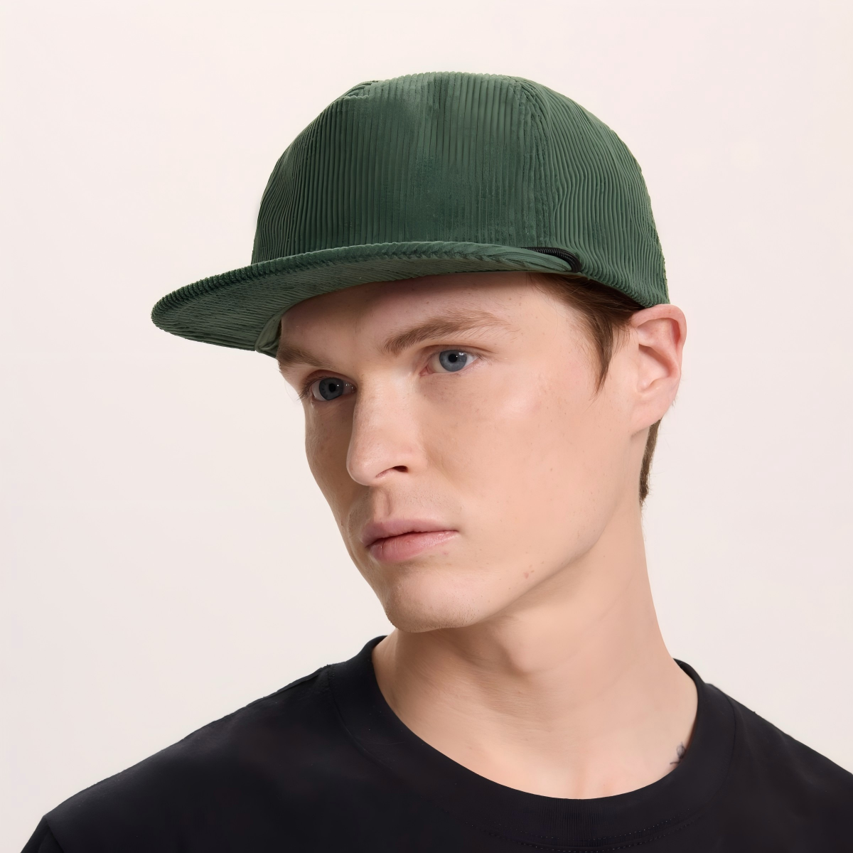 Blank 5 Panel Corduroy Rope Snapback Hat Wholesale - 5123P