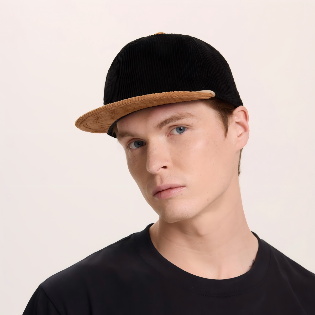 Blank 5 Panel Corduroy Rope Snapback Hat Wholesale - 5123P