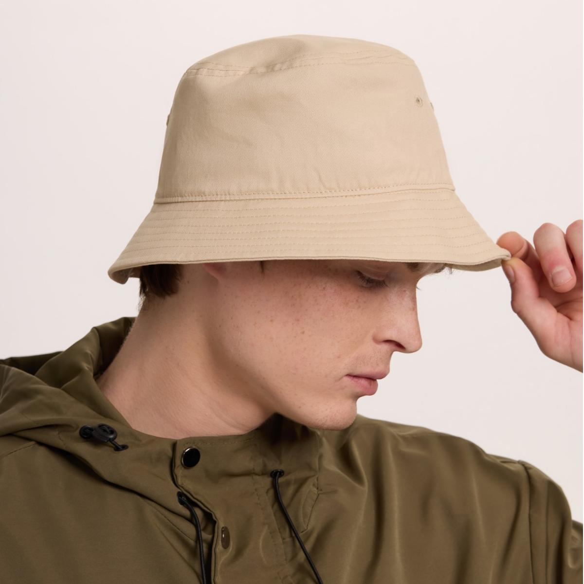 Blank Organic Cotton Bucket Hat Wholesale - 7006