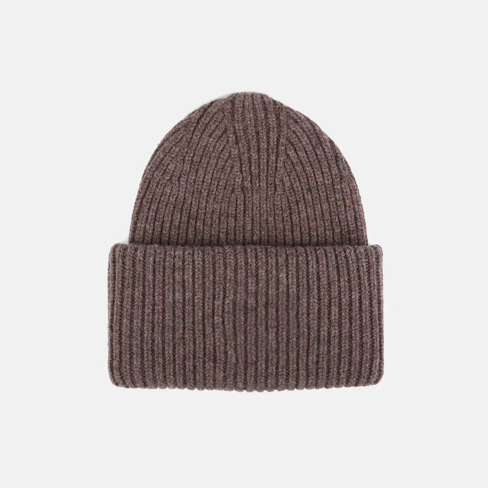 Blank High-Cuffed 100% Merino Wool Beanie - 1338 foremosthat