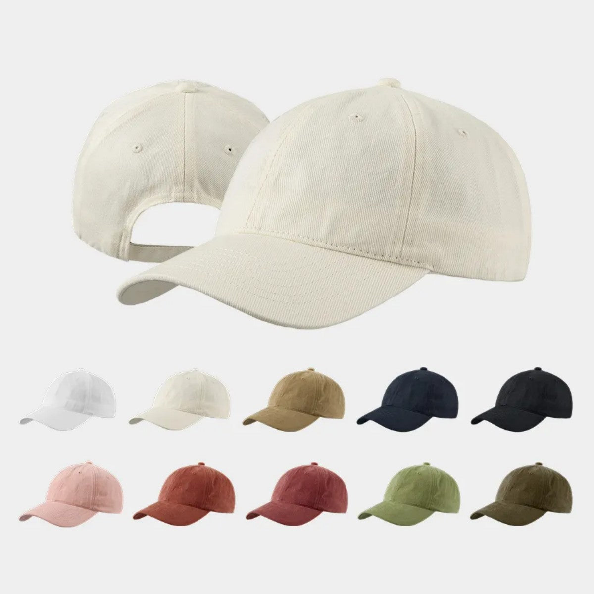 Blank Organic Cotton Dad Hat Wholesale- 6147