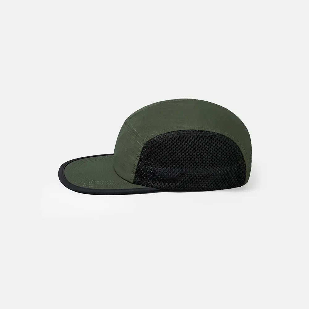 Blank 5 Panel Water Repellent Mesh Camper Hat - 5209 foremosthat