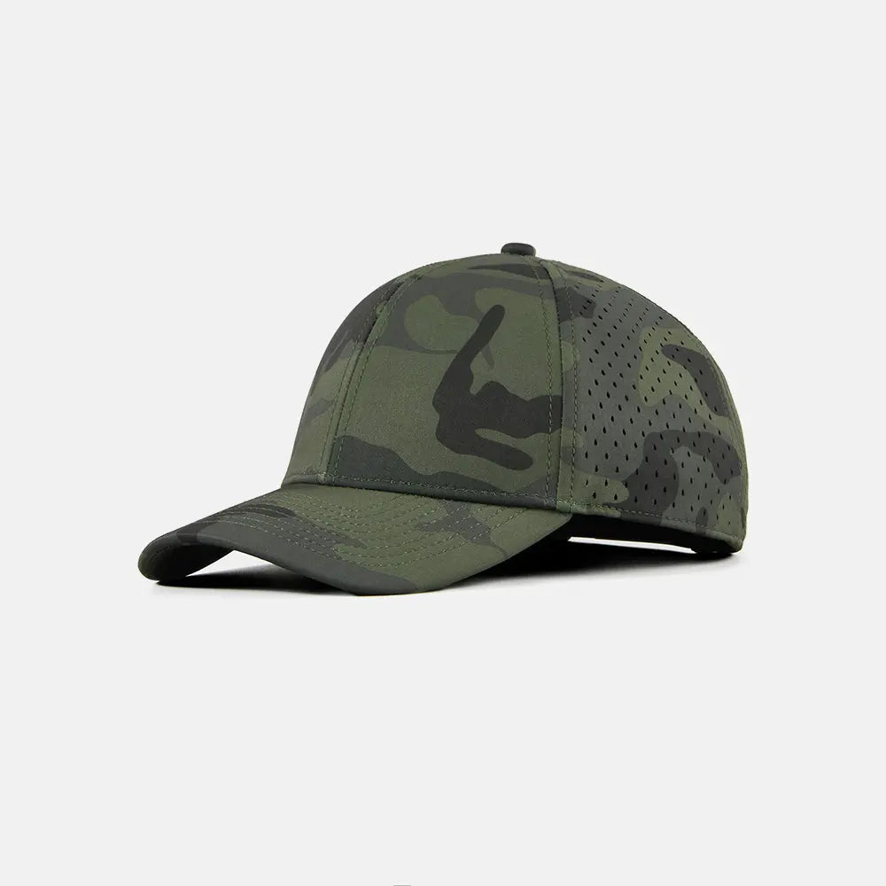Blank 6 Panel Water Repellent Perforated Snapback Hats - 6266 foremosthat
