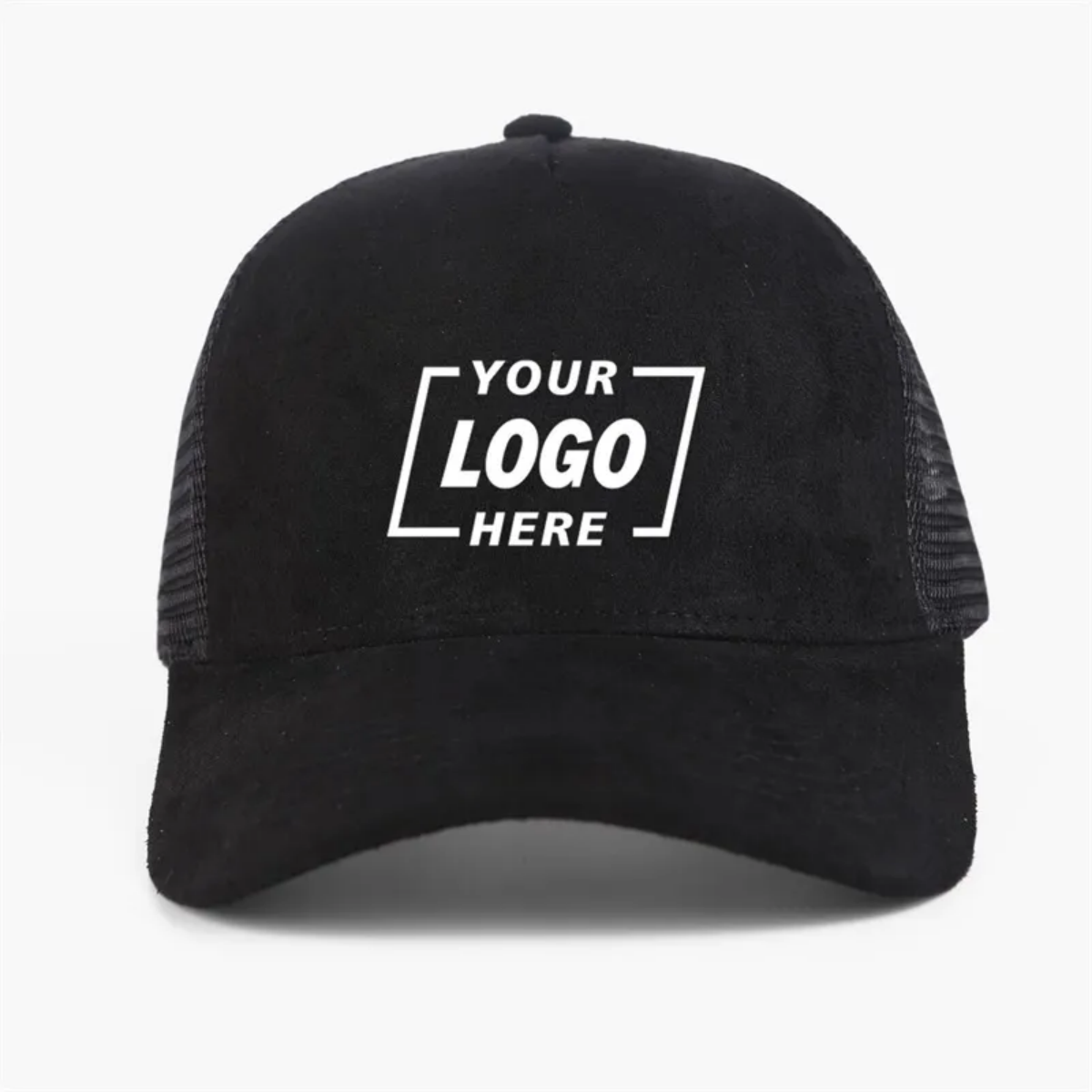 Blank 5 Panel Suede Trucker Hats Wholesale - 6710