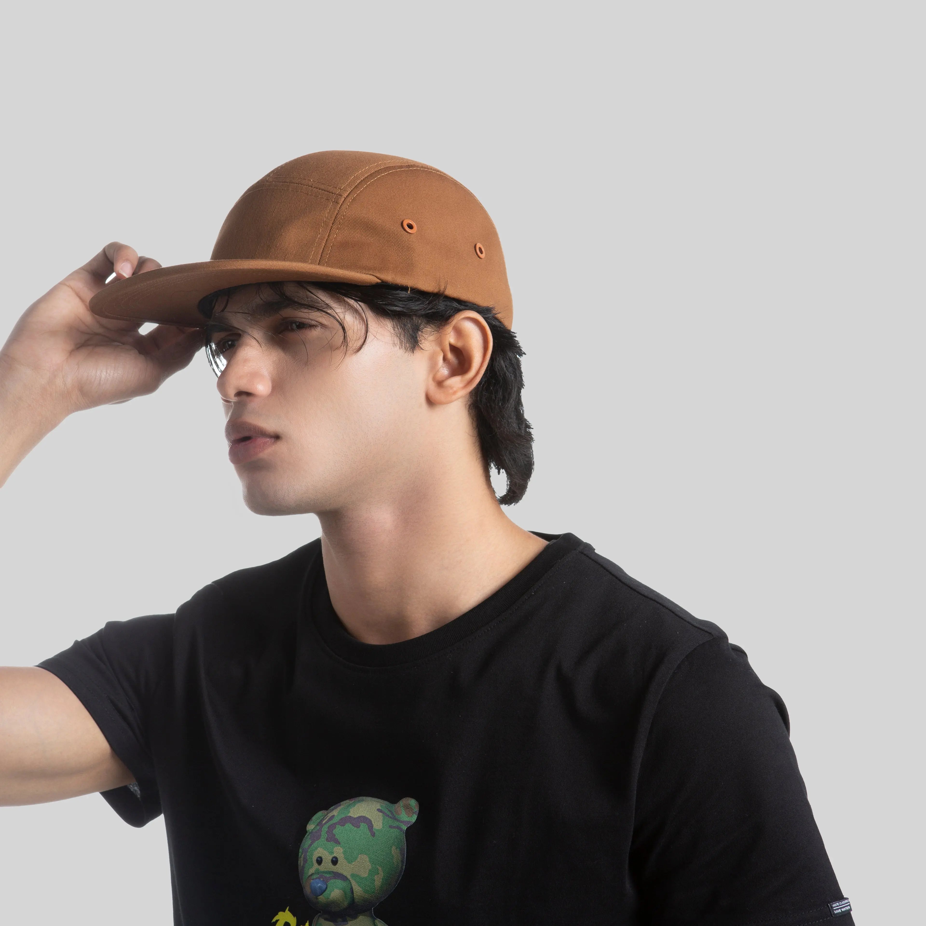 Blank 5 Panel Cotton Twill Camper Hat Wholesale - 6714 Foremost Hat