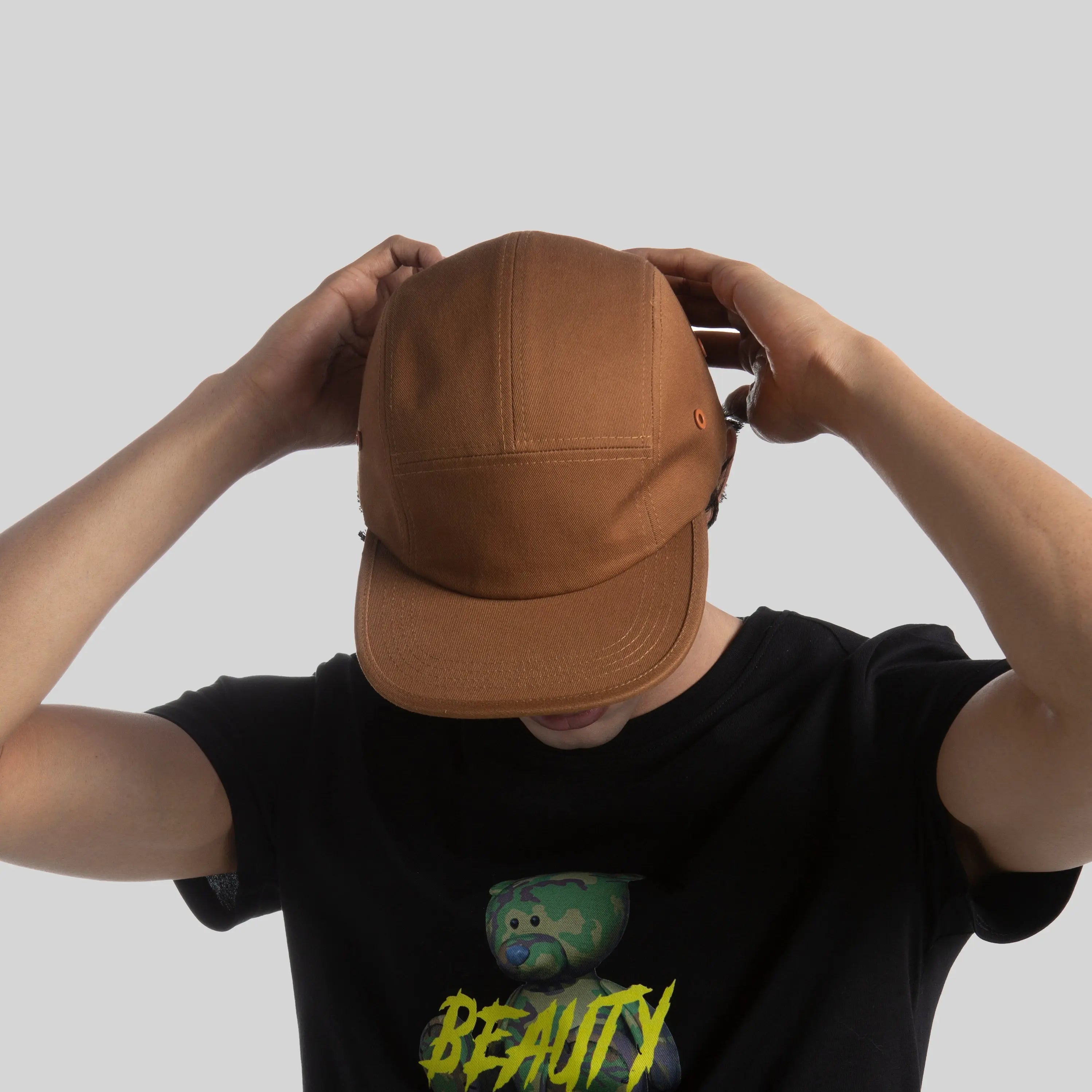 Blank 5 Panel Cotton Twill Camper Hat Wholesale - 6714 Foremost Hat