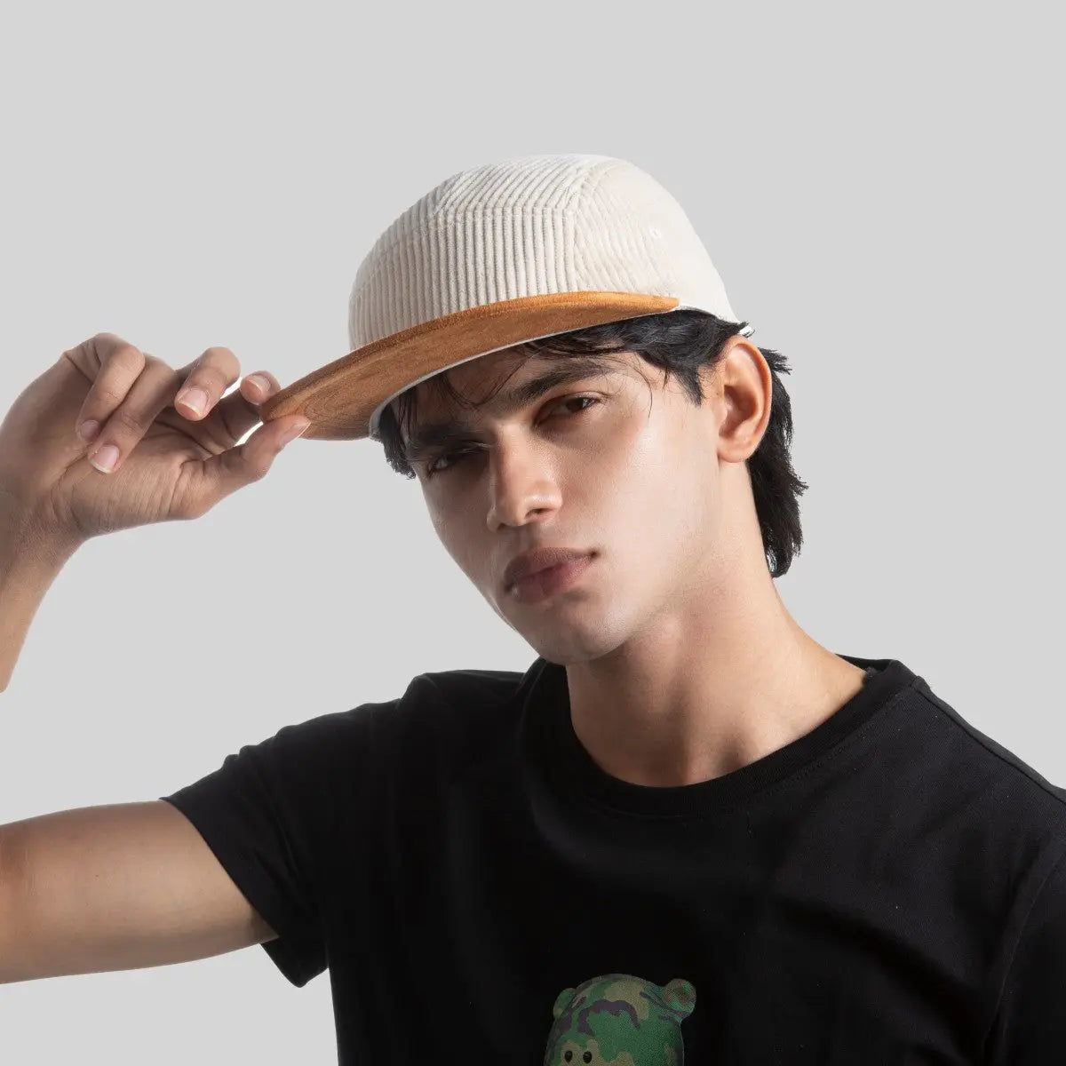 Blank 5 Panel Corduroy Camper Hat Wholesale - 6715 Foremost Hat