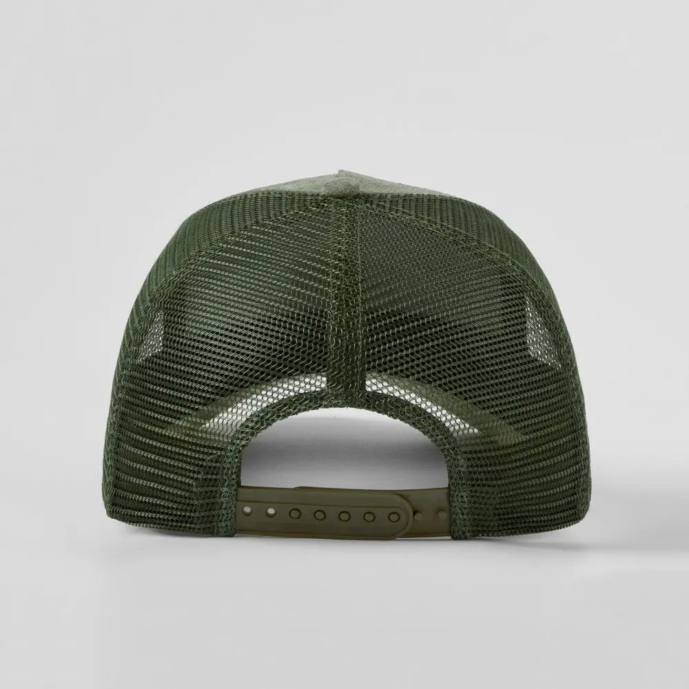 Blank 5 Panel Suede Trucker Hats Wholesale - 6710 Foremost Hat