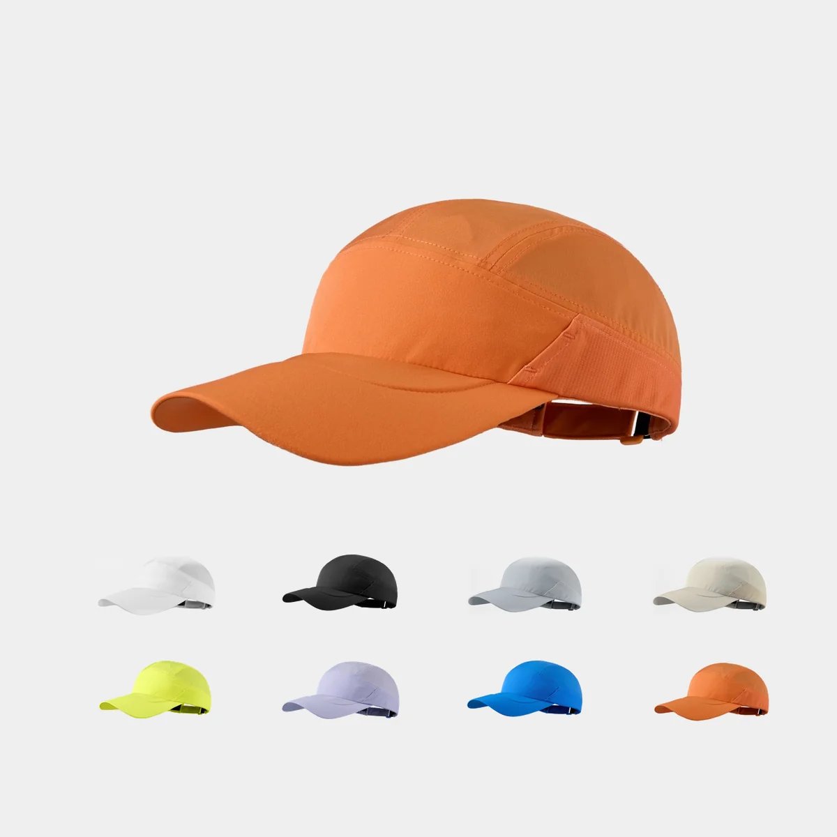 Blank Water-Resistant Running Cap with Sunglasses Holder Wholesale - 5017