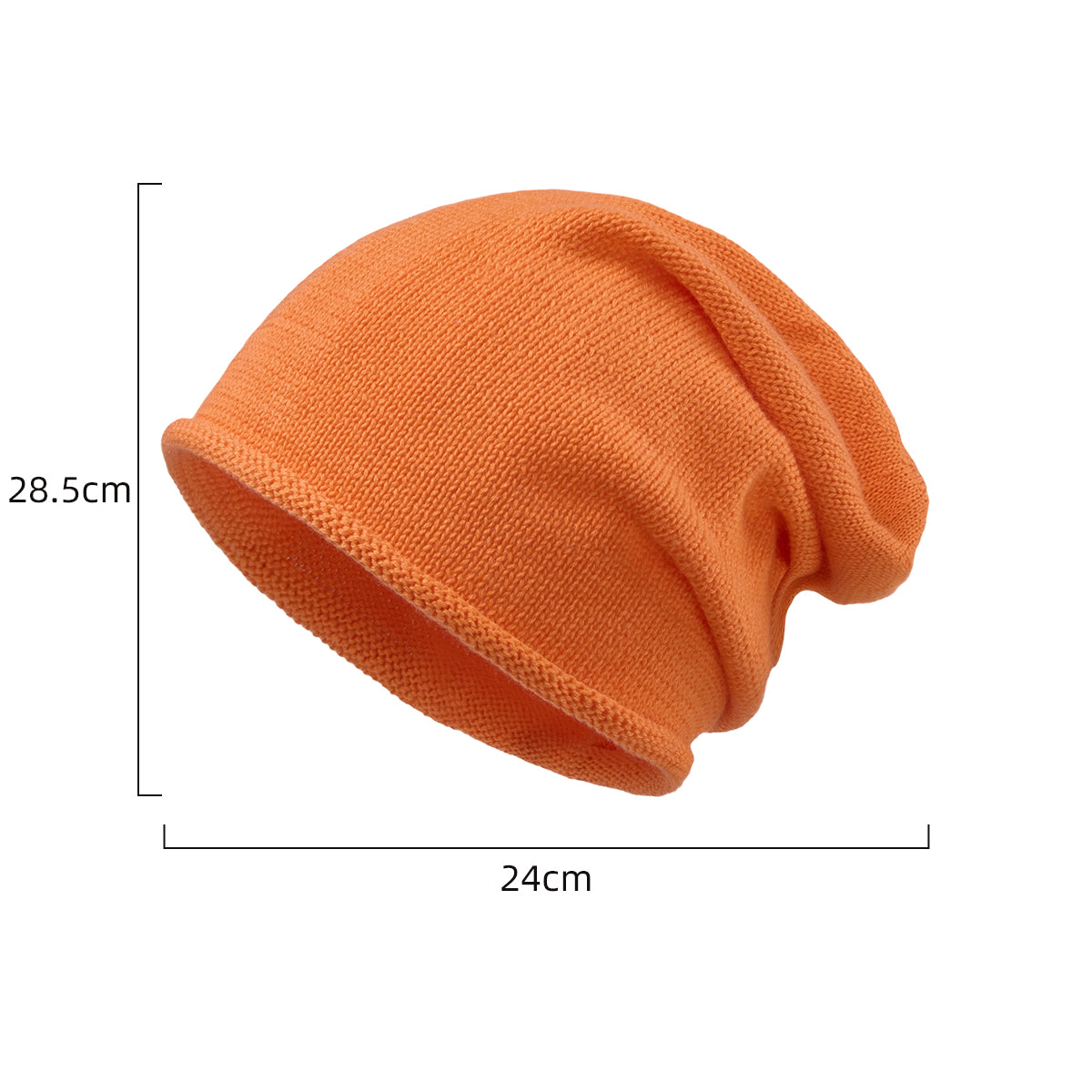 Blank Merino Wool Slouchy Beanie Wholesale - 1258