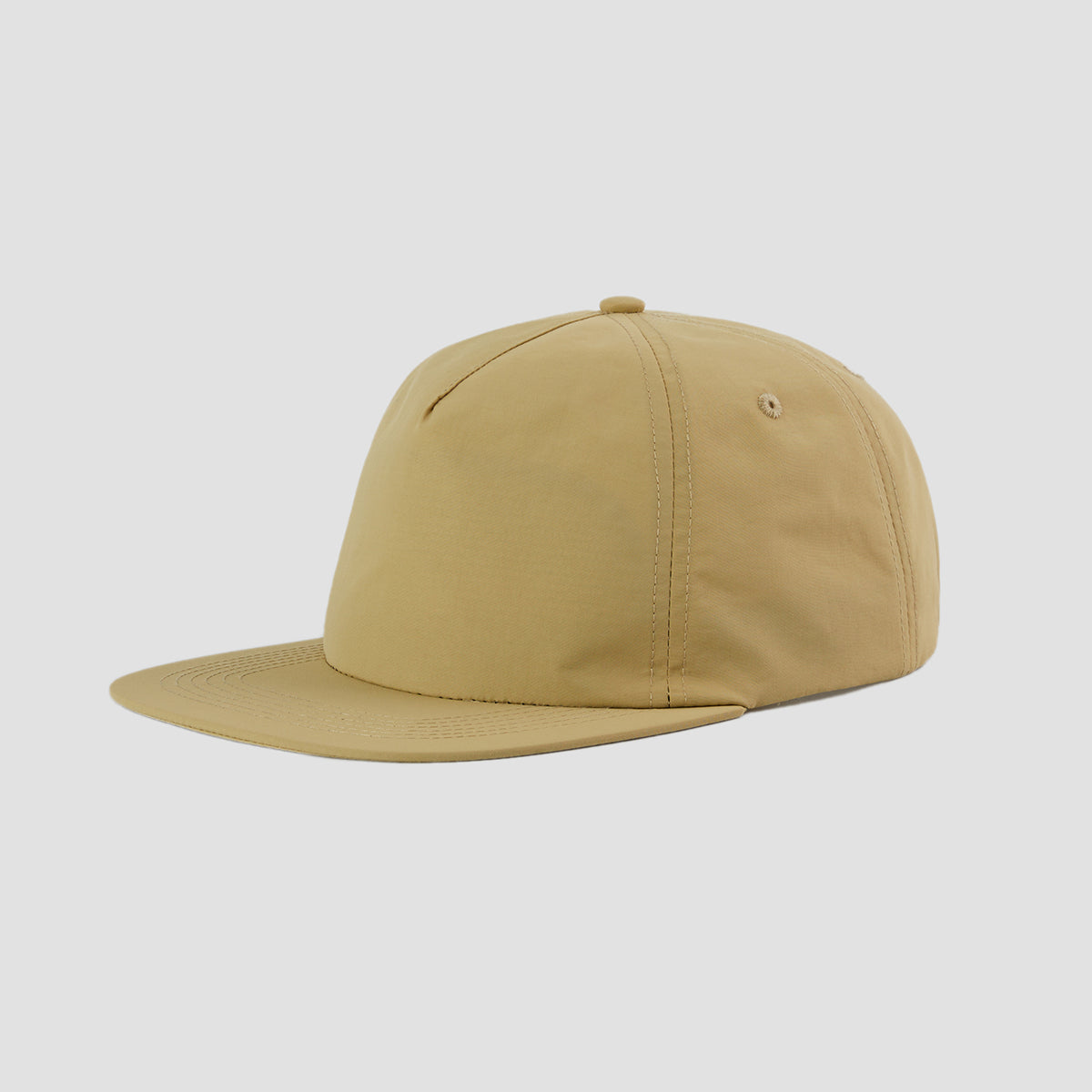 Blank 5 Panel Unstructured Nylon Snapback Hat Wholesale - 6712