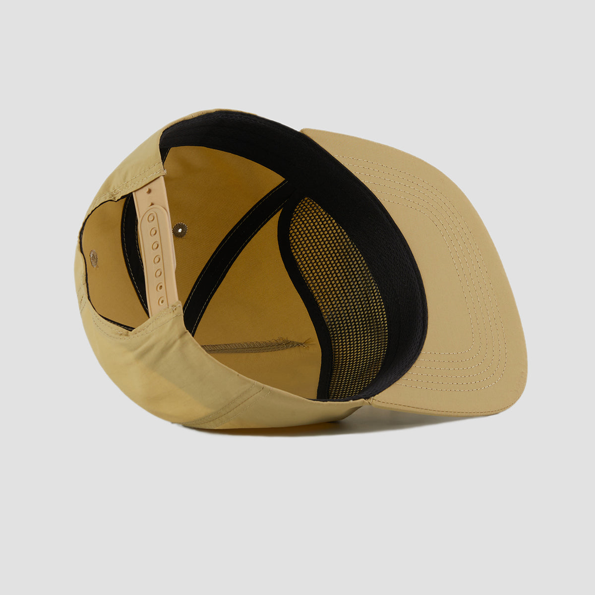 Blank 5 Panel Unstructured Nylon Snapback Hat Wholesale - 6712