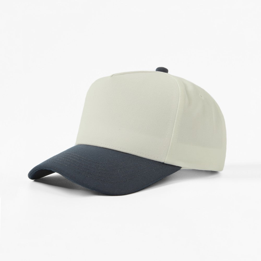 Blank 5 Panel Structured Recycled Baseball Cap Wholesale - 5462 Foremost Hat