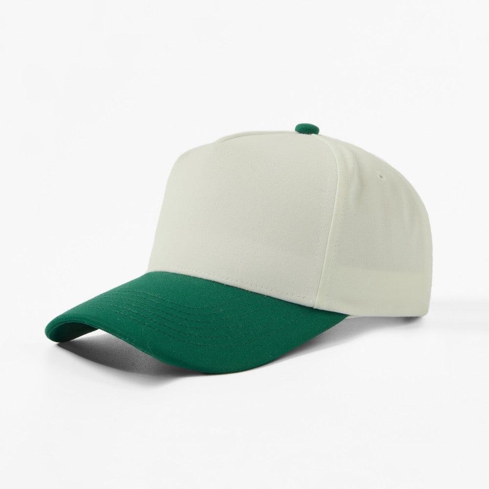 Blank 5 Panel Structured Recycled Baseball Cap Wholesale - 5462 Foremost Hat