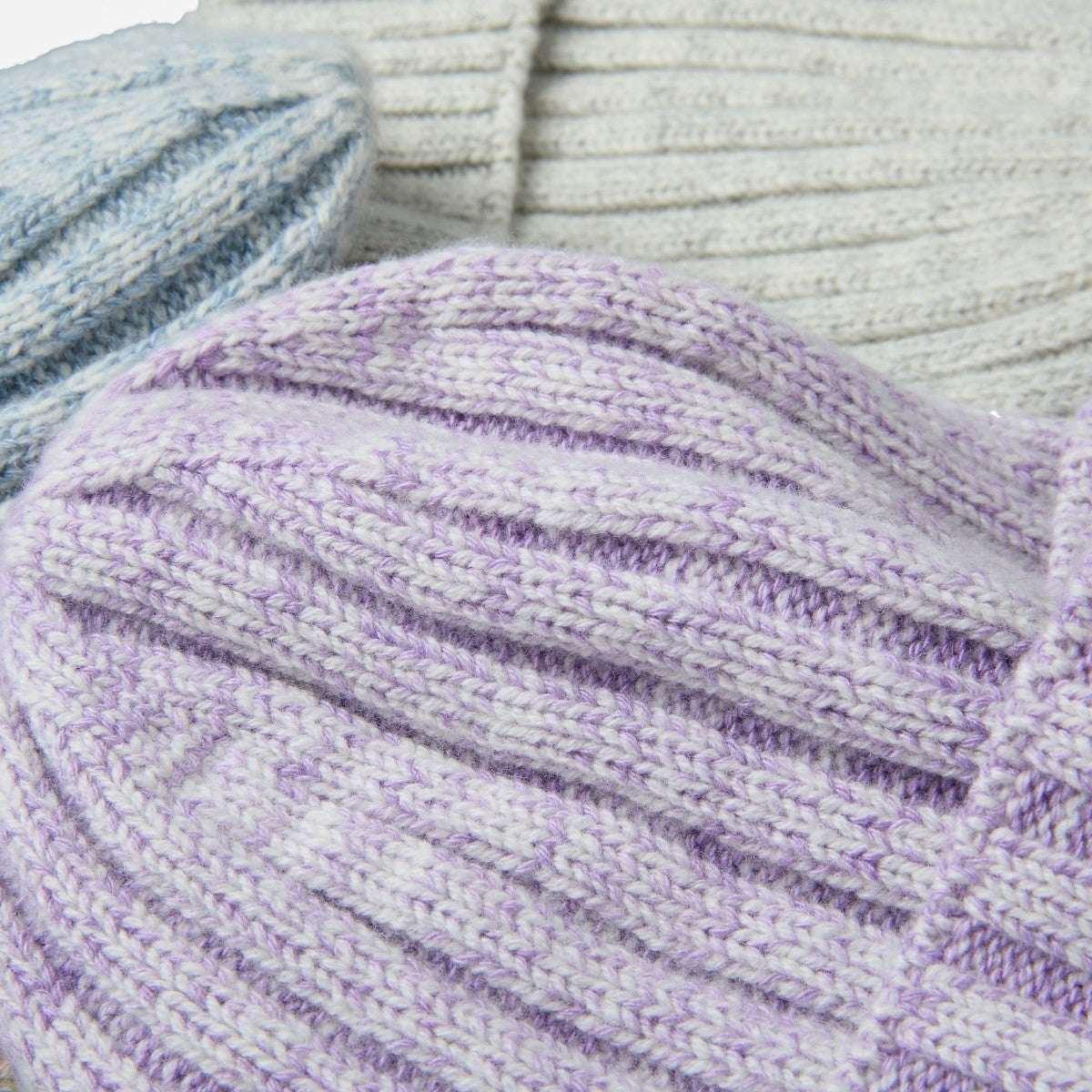 Blank Merino Wool and Cashmere Blend Beanies Wholesale - 1313